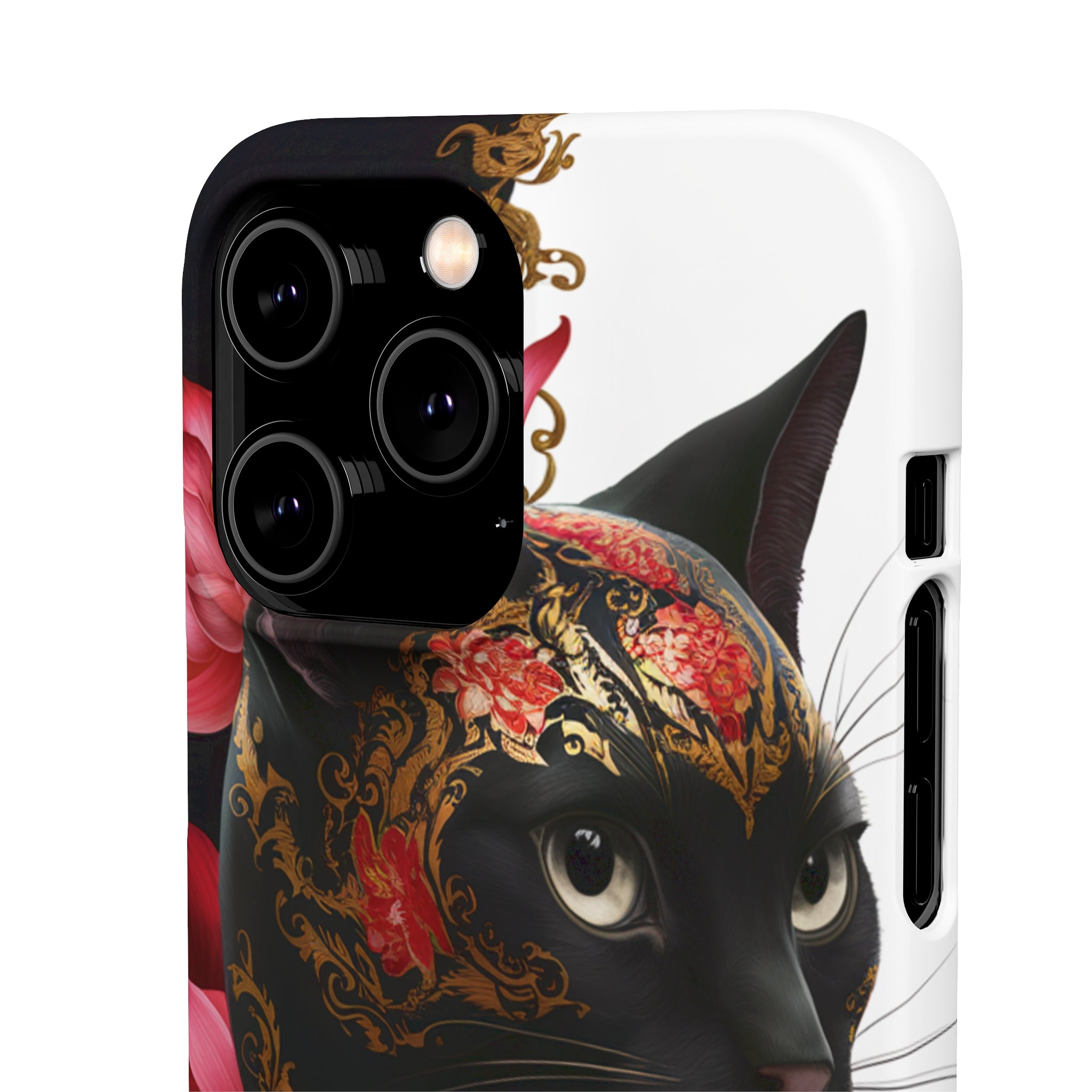 Yin & Yang Mystic Cat - Snap Case Apple iPhone Case