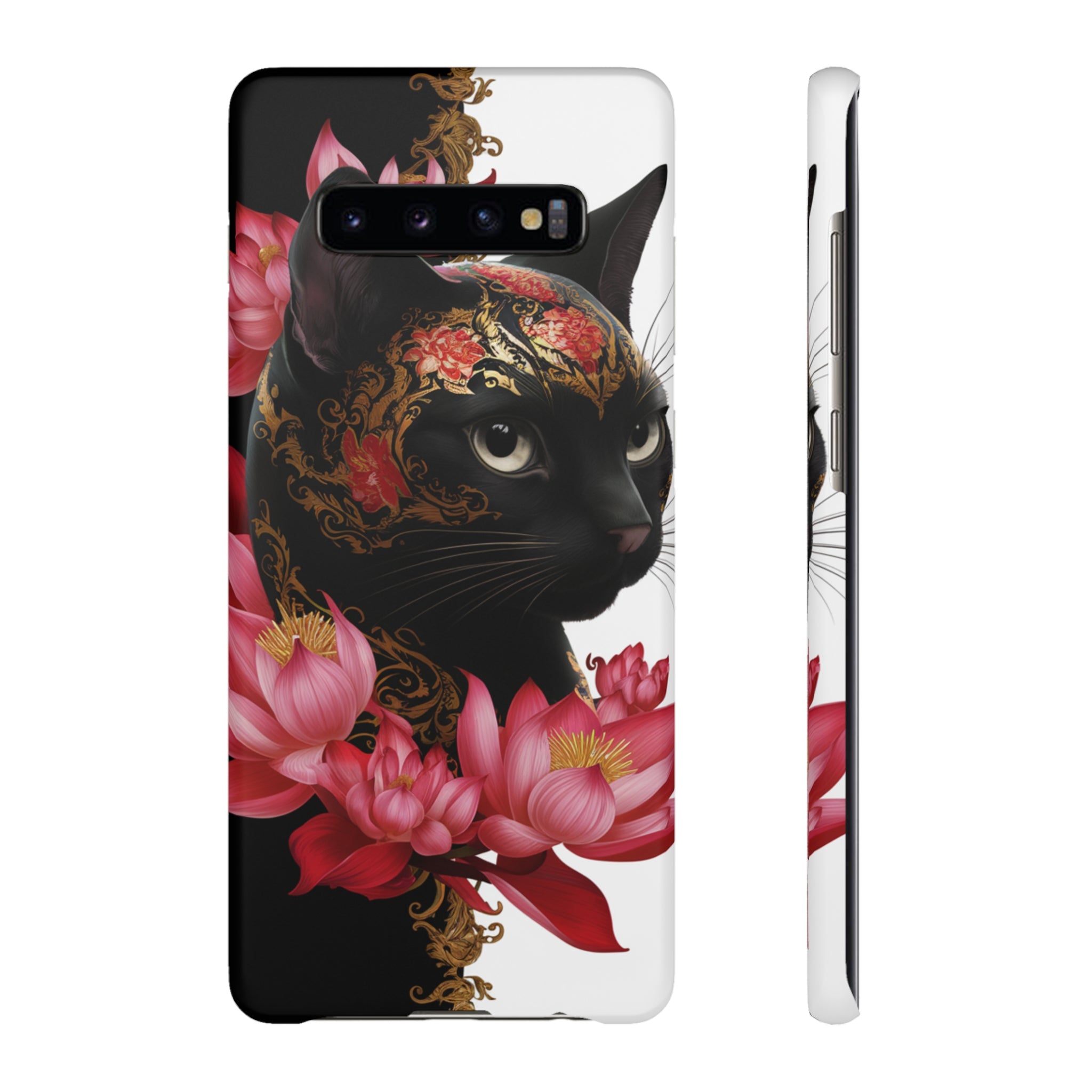 Yin & Yang Mystic Cat - Snap Case Samsung Galaxy Case