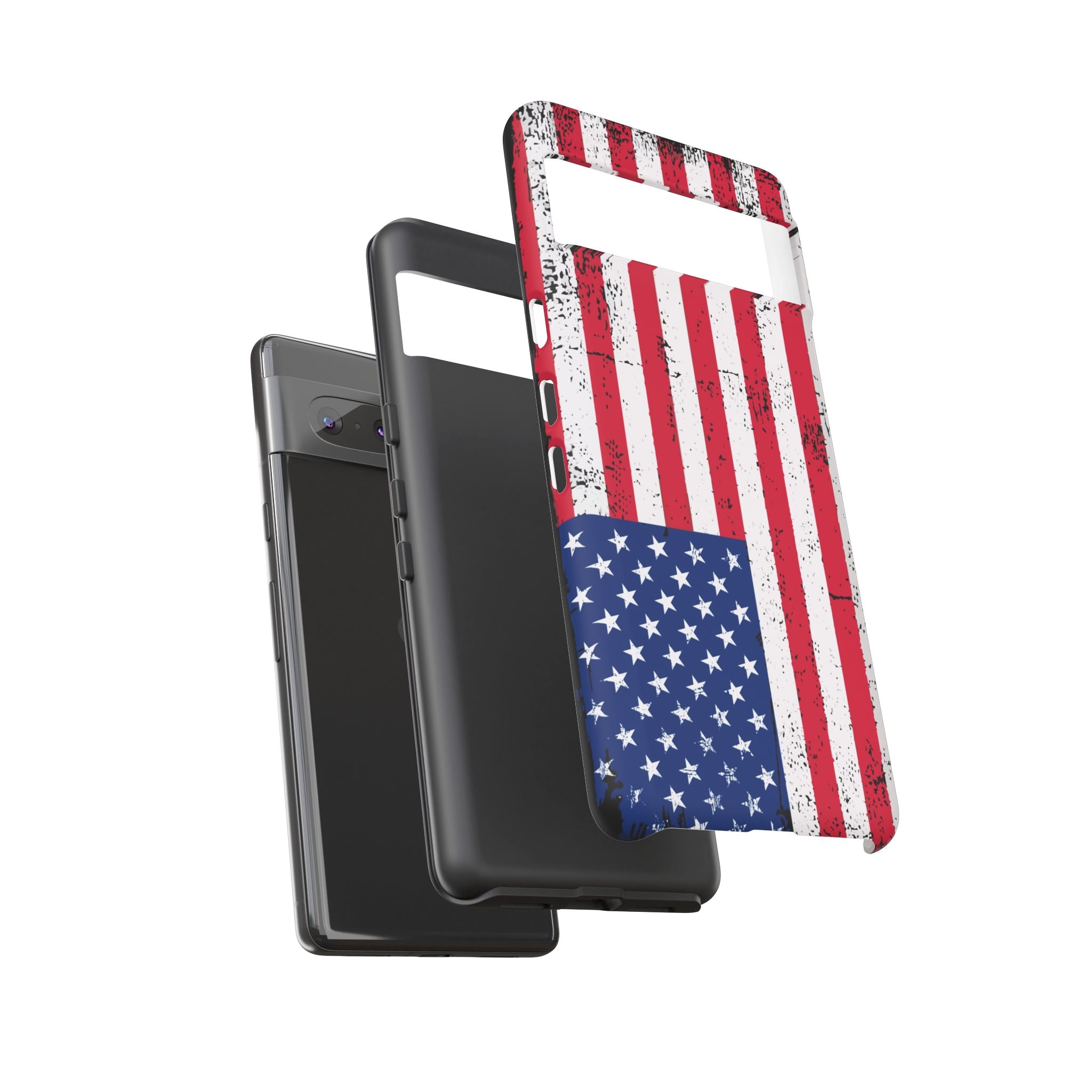 American Flag - Tough Guard Google Pixel Case
