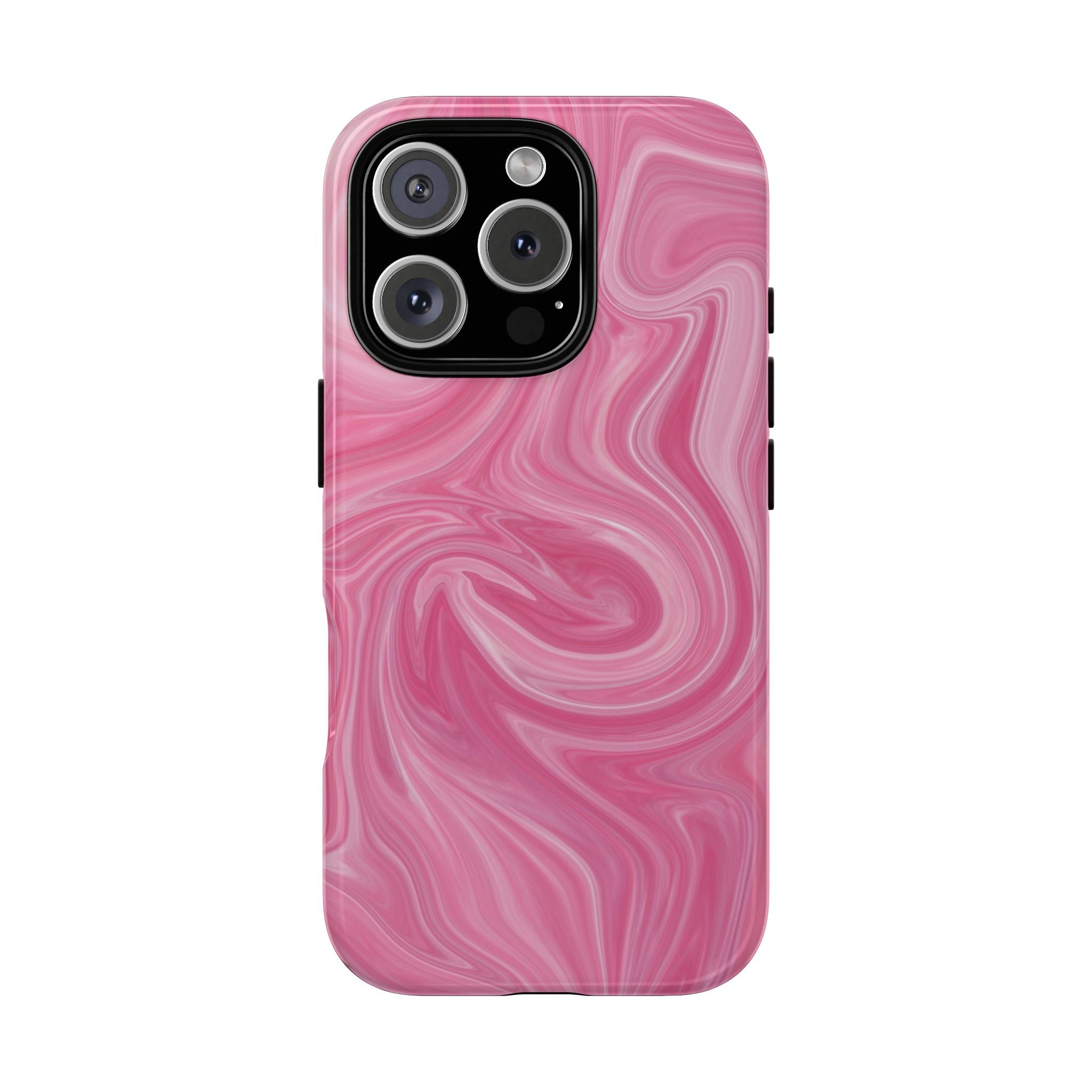 Pink Blush Marble - Tough Guard Apple iPhone Case
