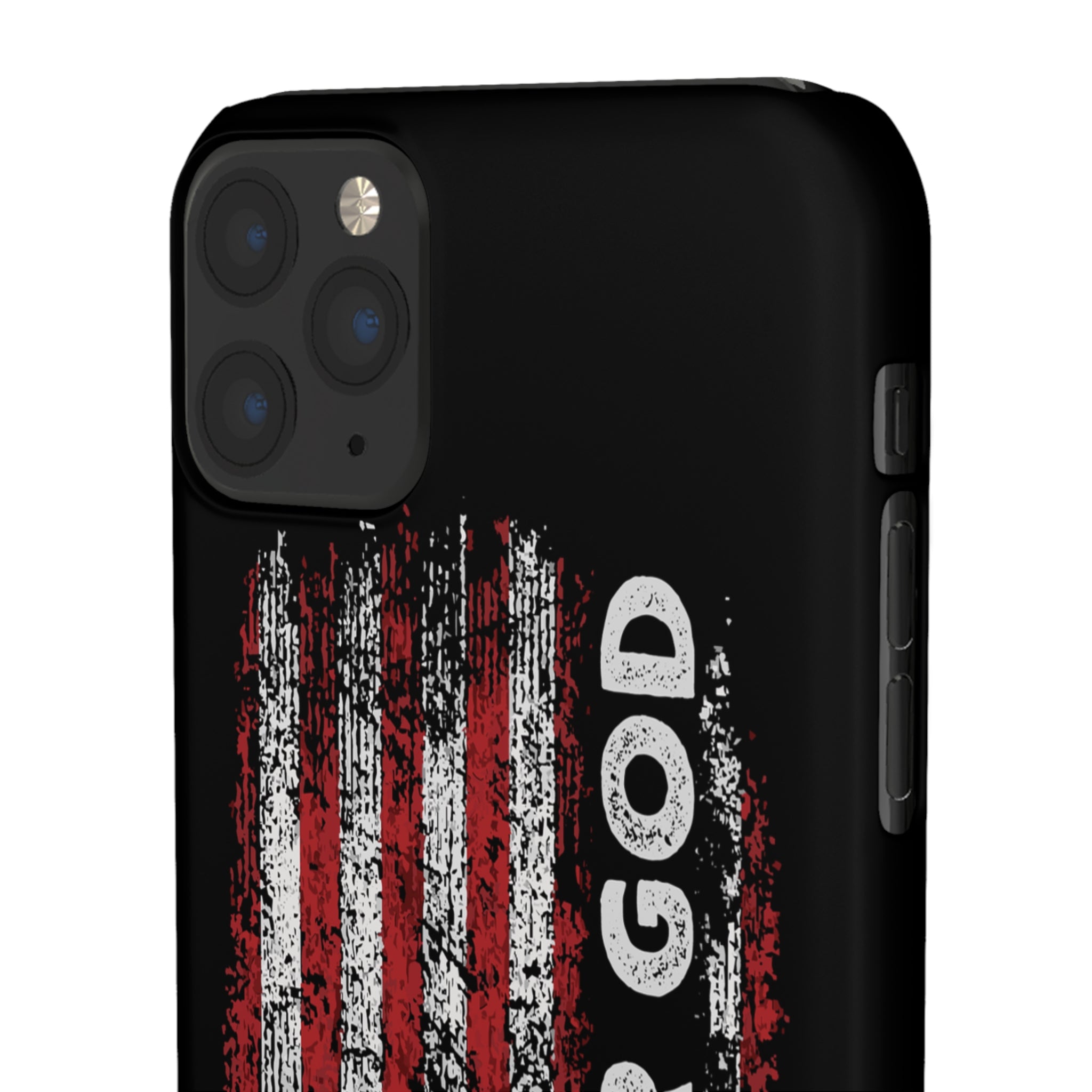 One Nation Under God American Flag - Snap Case Apple iPhone Case