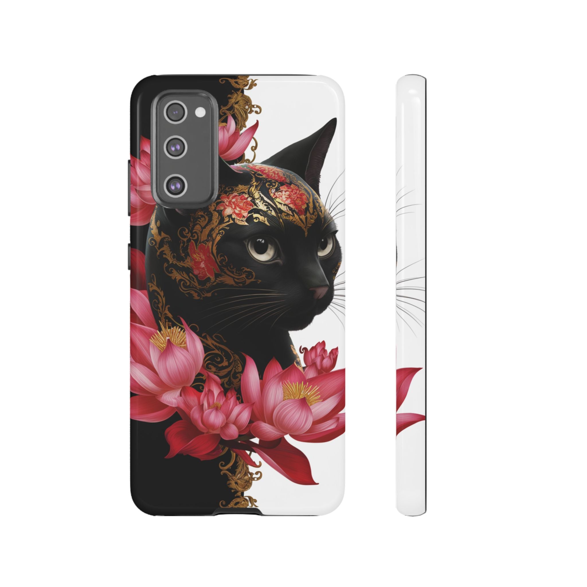 Yin & Yang Mystic Cat - Tough Guard Samsung Galaxy Case