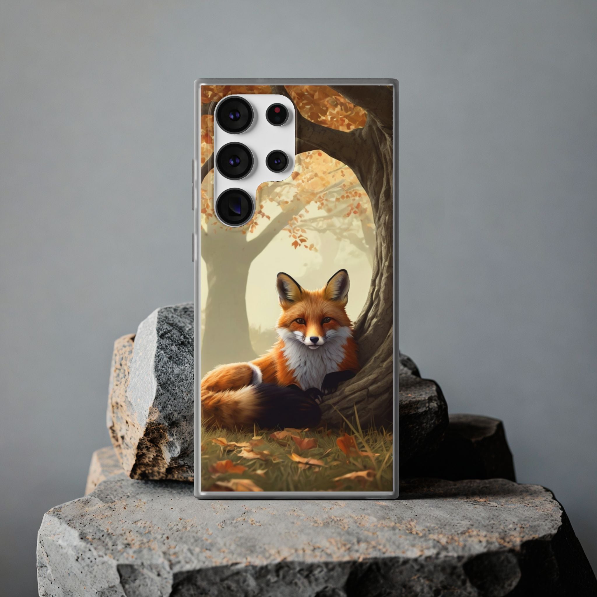 Red Fox Grove - Flexi Case Samsung Galaxy Case