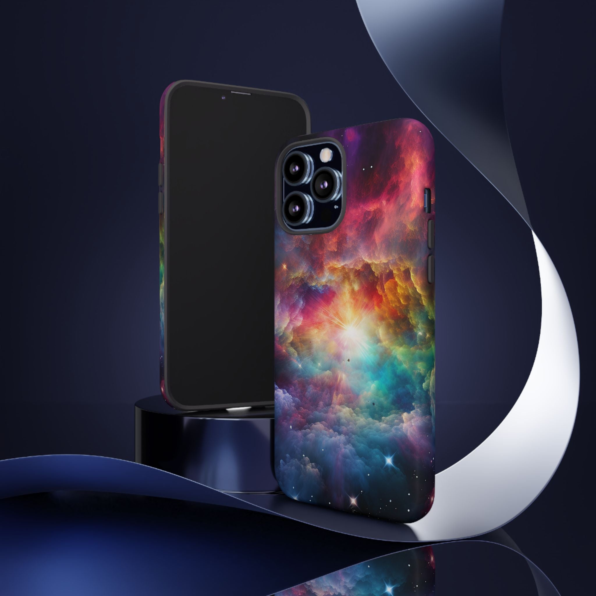 Cosmic Stellar Radiance - Tough Guard Apple iPhone Case