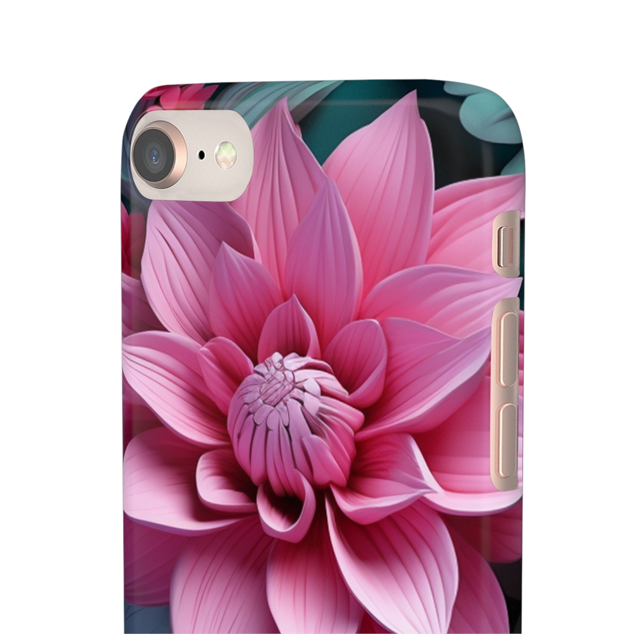 Tropical Pink Flower Snap Case - Apple iPhone Case