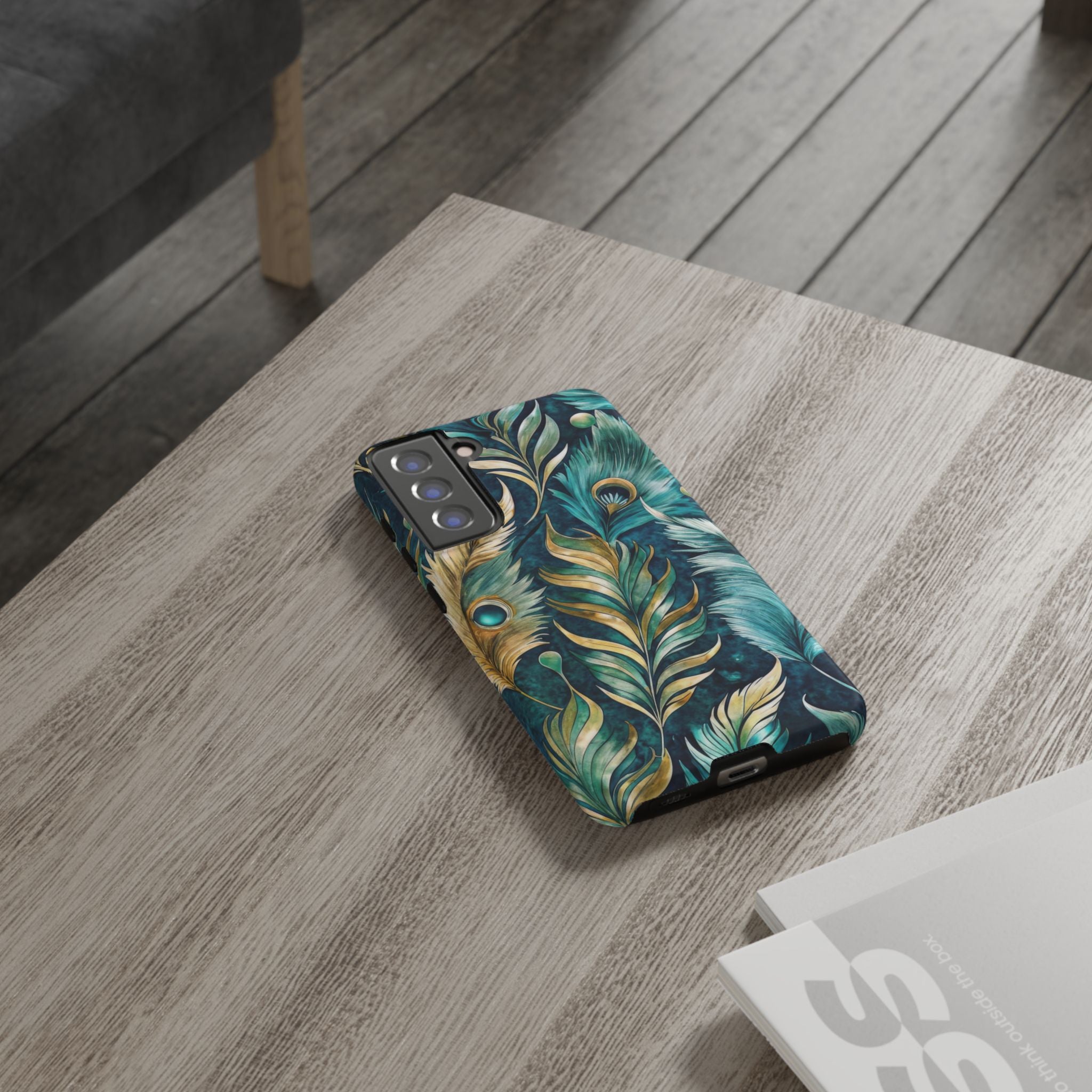 Peacock Feathers - Tough Guard Samsung Galaxy Case