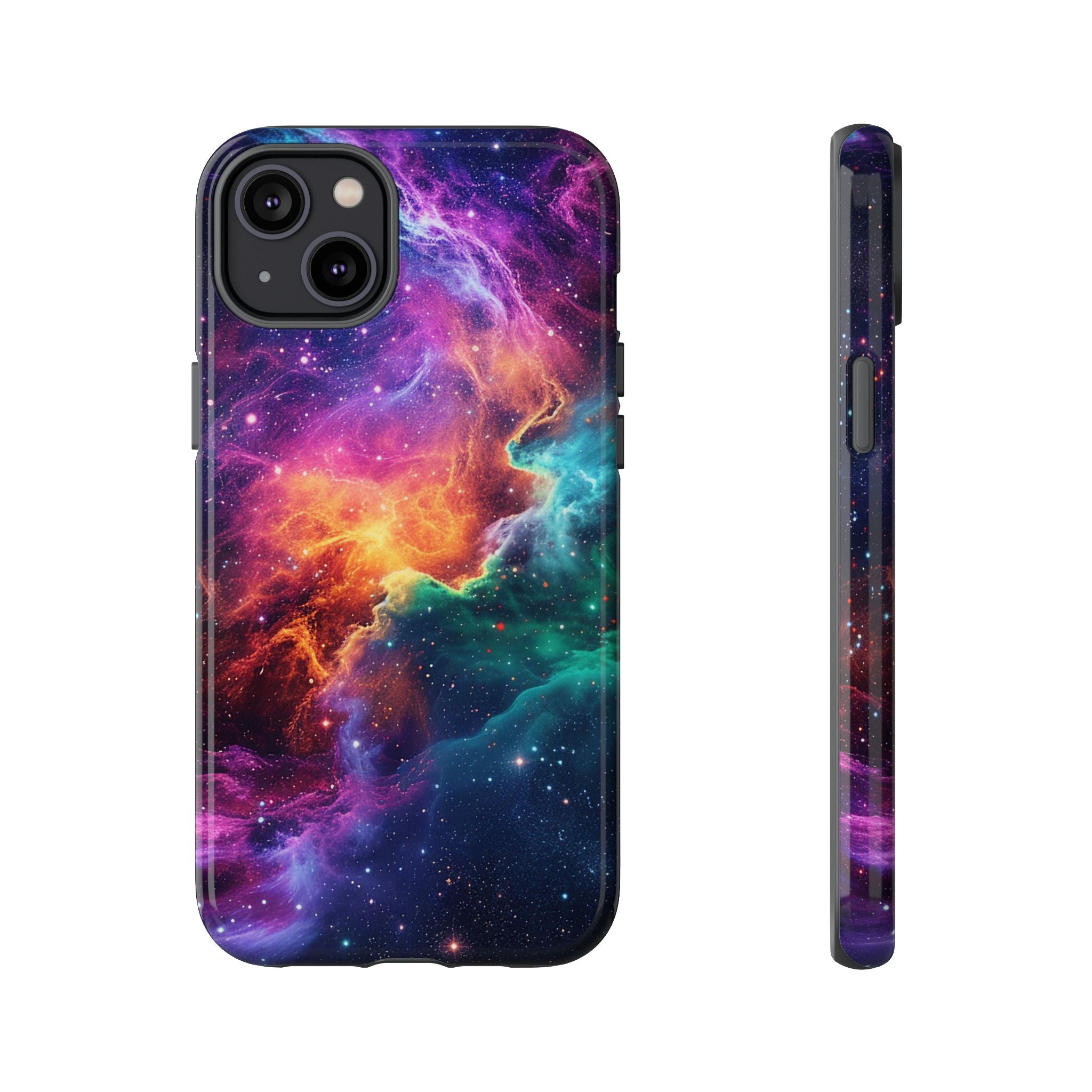Celestial Aurora Galaxy - Tough Guard Apple iPhone Case