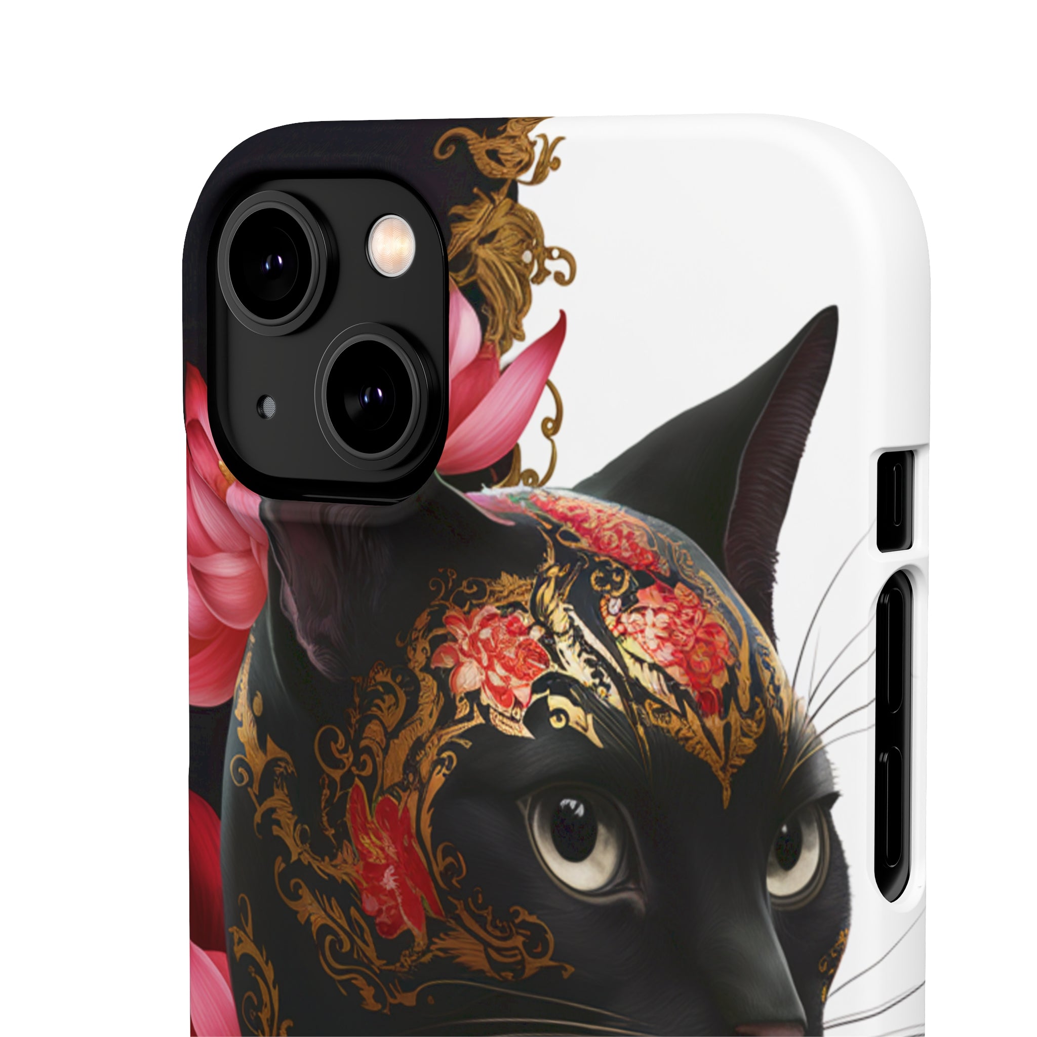 Yin & Yang Mystic Cat - Snap Case Apple iPhone Case