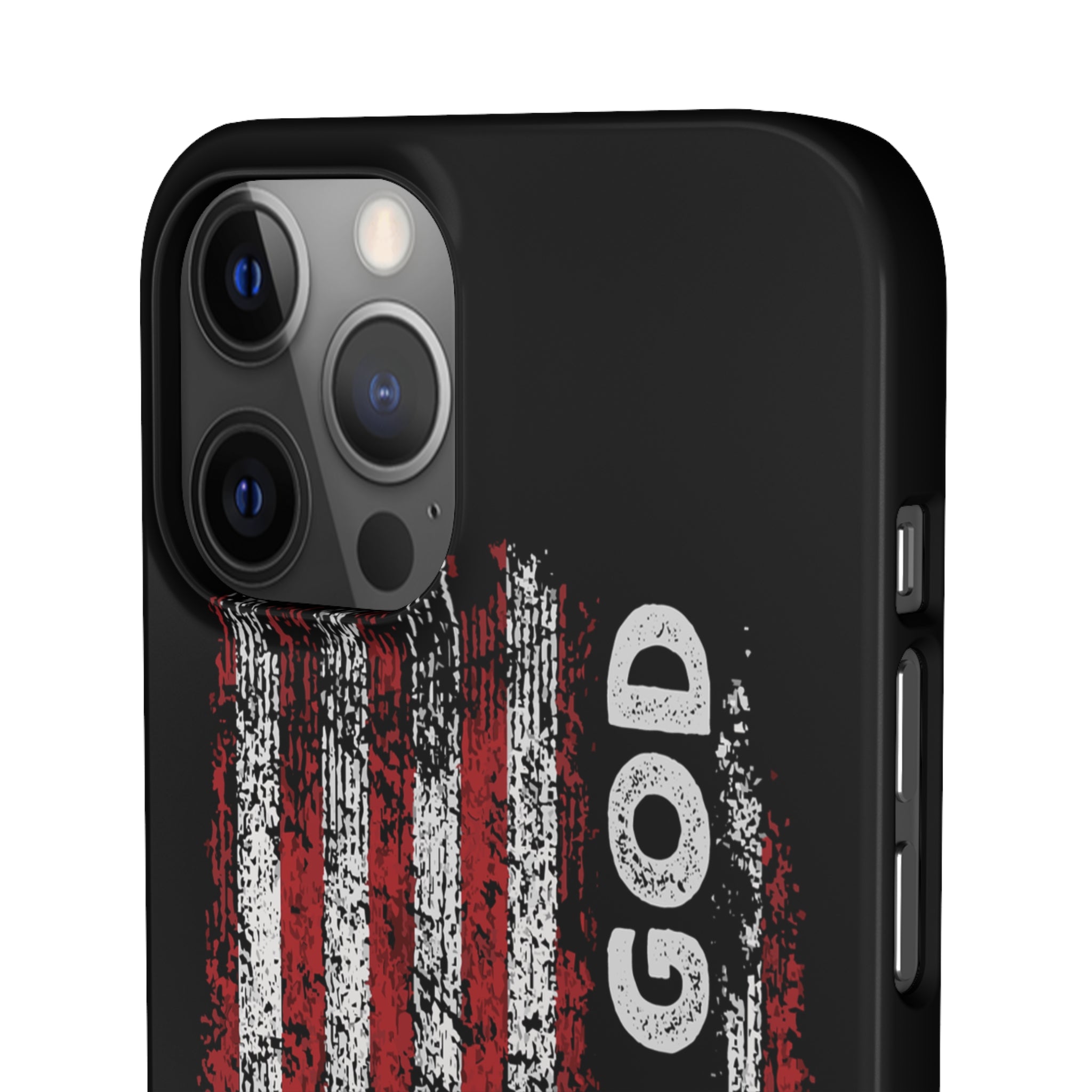 One Nation Under God American Flag - Snap Case Apple iPhone Case