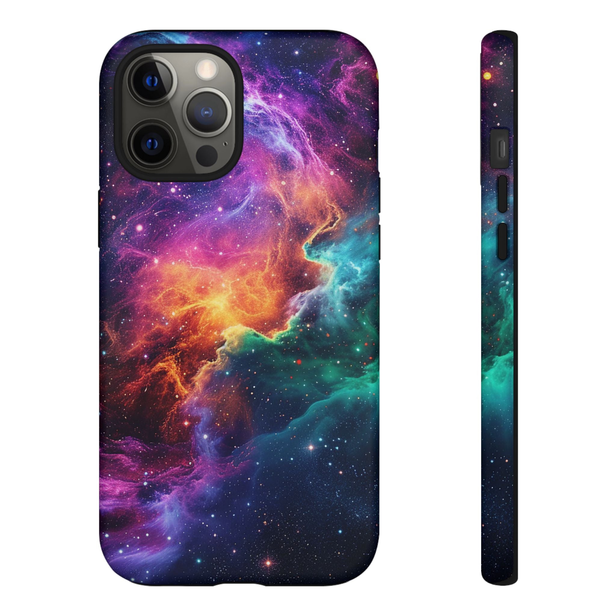 Celestial Aurora Galaxy - Tough Guard Apple iPhone Case