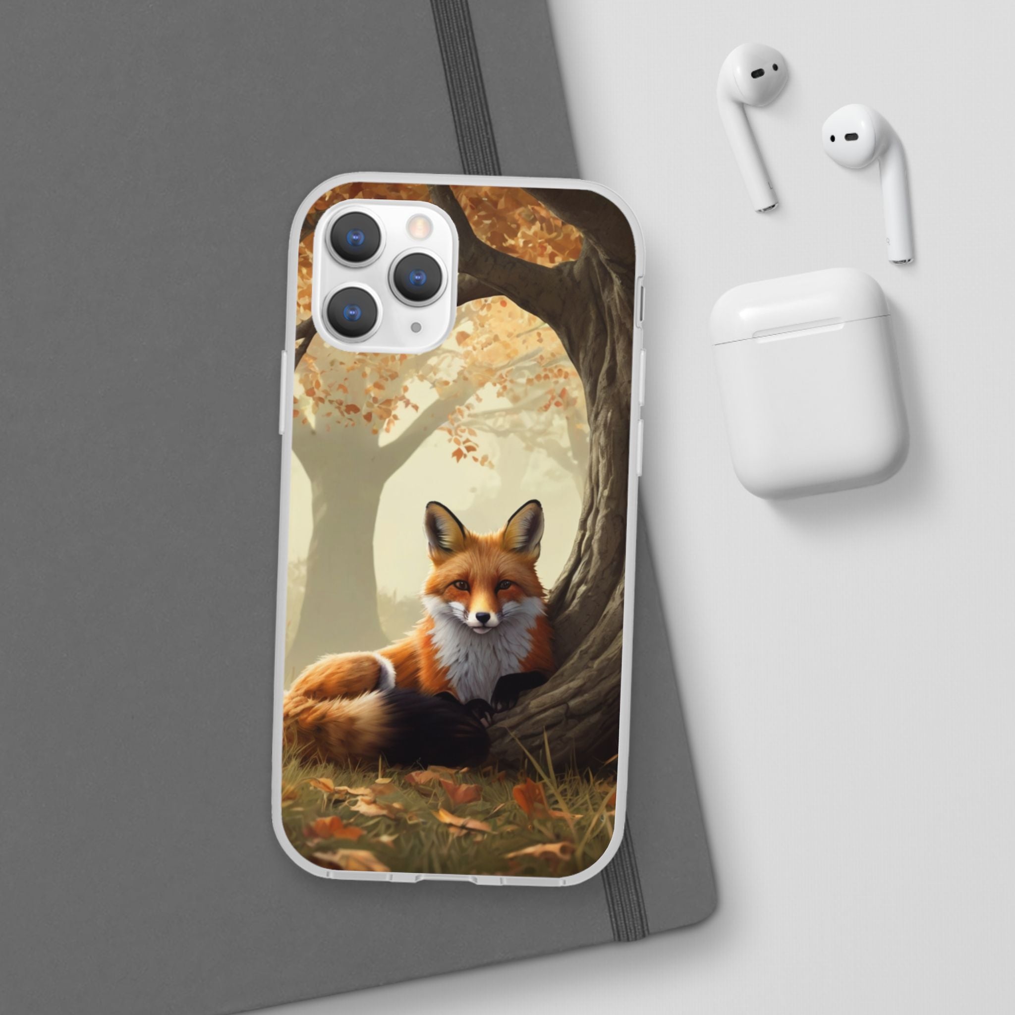 Red Fox Grove - Flexi Case Apple iPhone Case