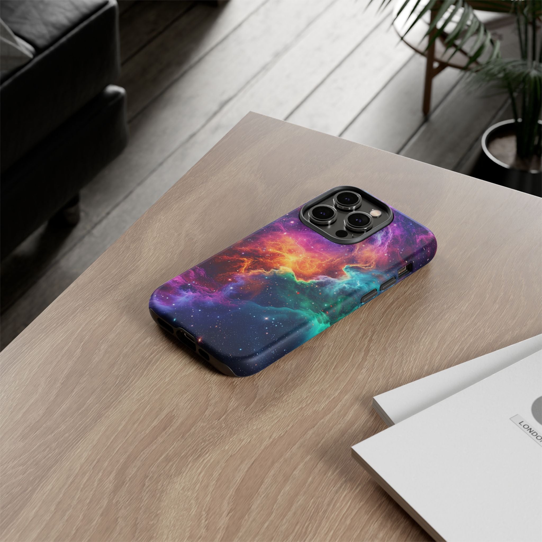 Celestial Aurora Galaxy - Tough Guard Apple iPhone Case