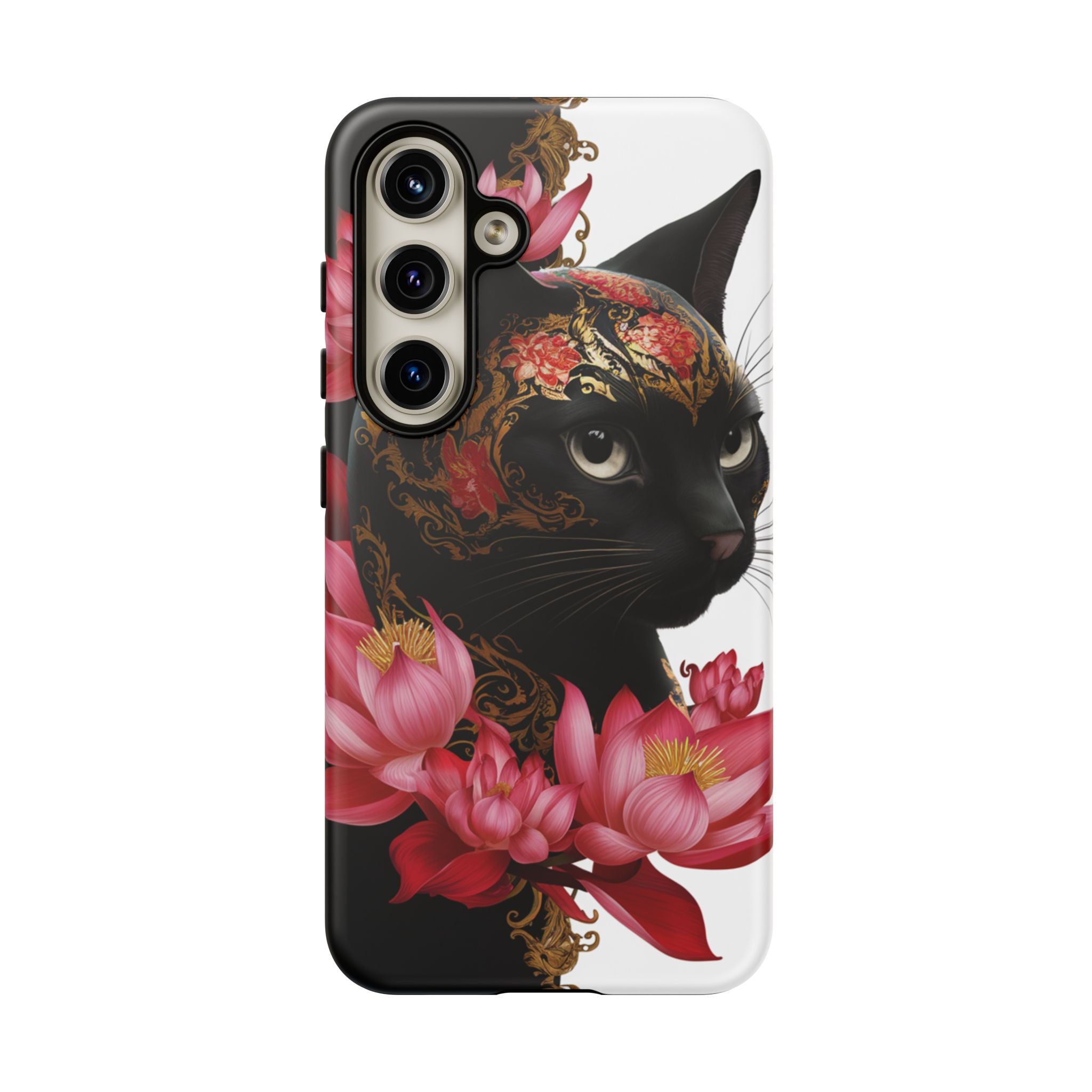 Yin & Yang Mystic Cat - Tough Guard Samsung Galaxy Case