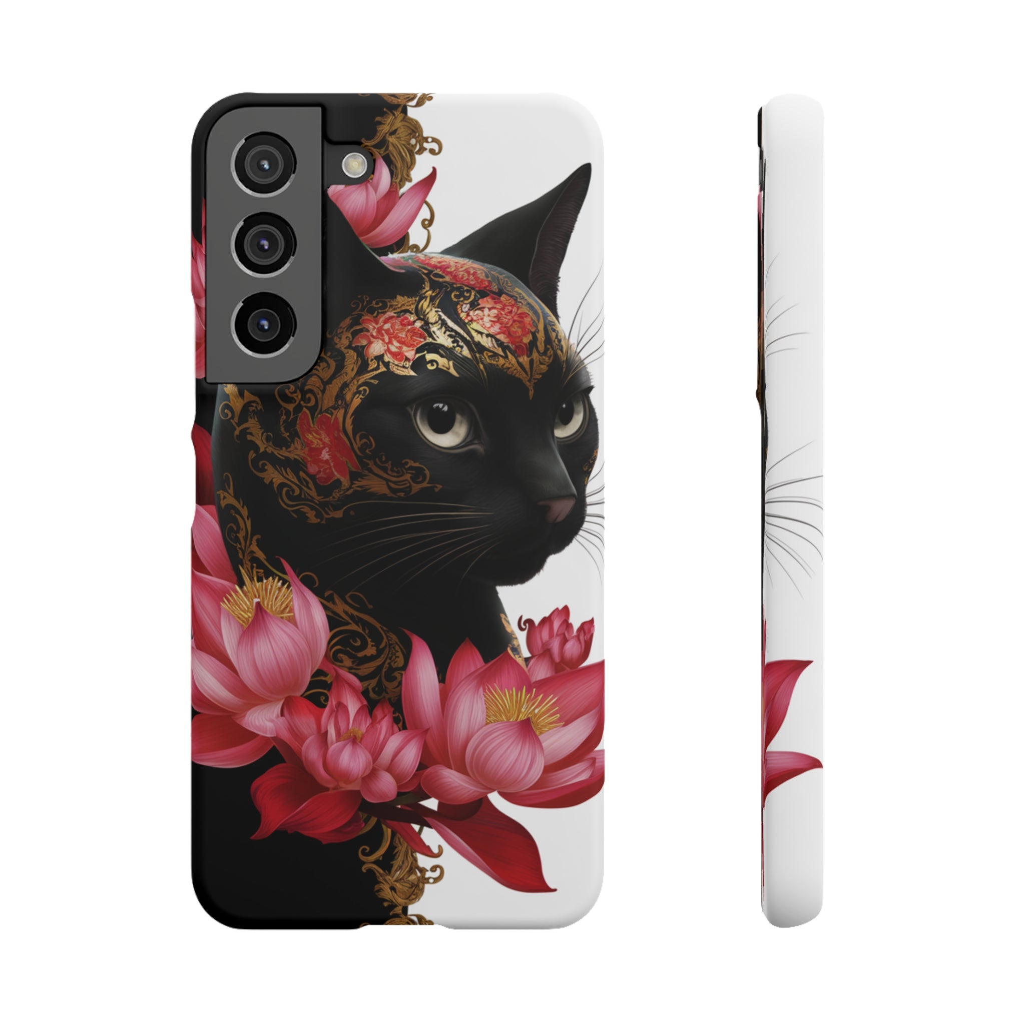 Yin & Yang Mystic Cat - Snap Case Samsung Galaxy Case