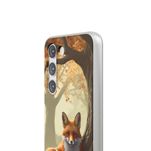 Red Fox Grove - Flexi Case Samsung Galaxy Case