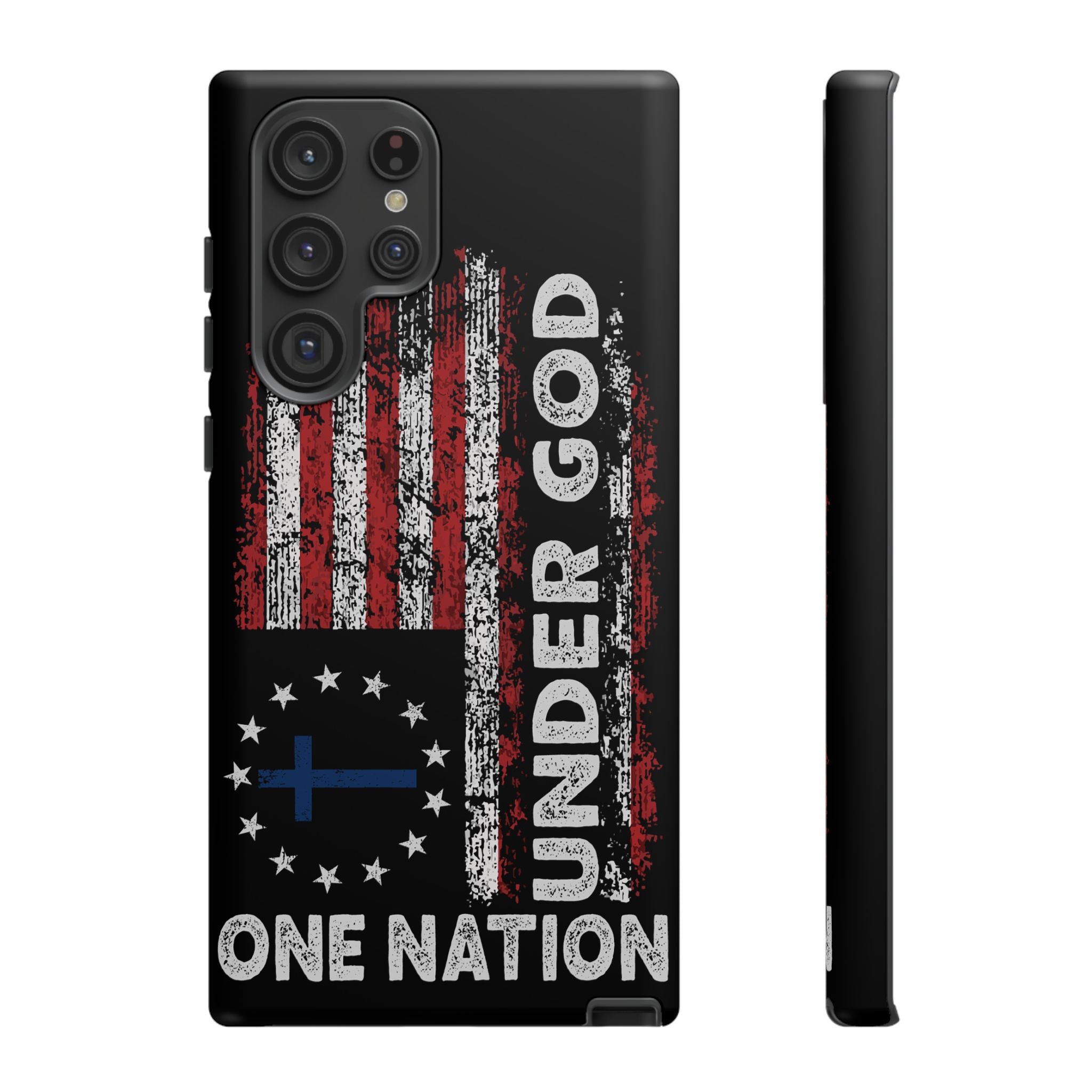 One Nation Under God American Flag - Tough Guard Samsung Galaxy Case