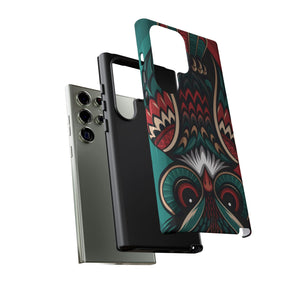 Majestic Haida Native American Owl  - Tough Guard Samsung Galaxy Case