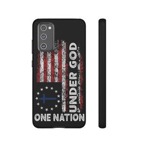 One Nation Under God American Flag - Tough Guard Samsung Galaxy Case