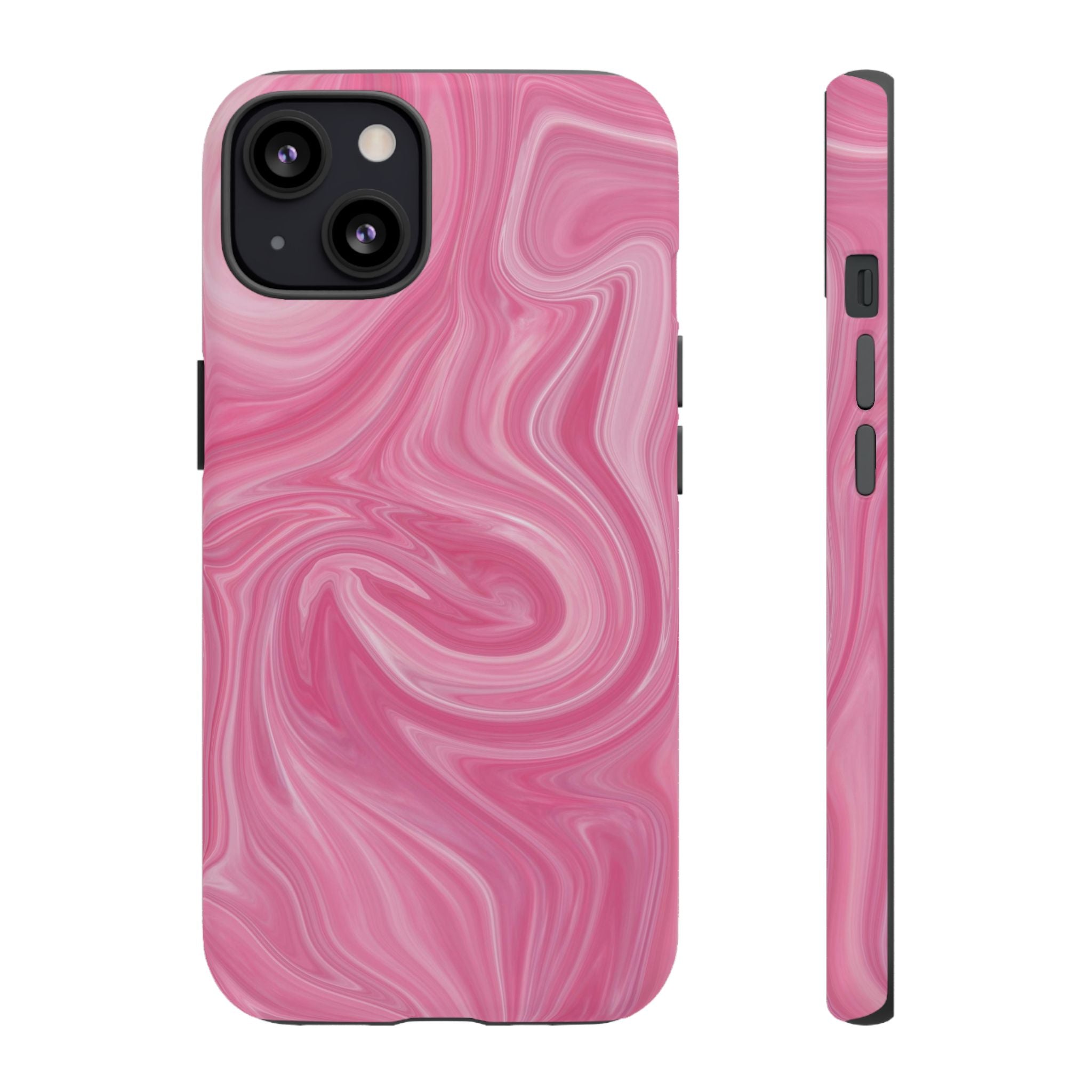 Pink Blush Marble - Tough Guard Apple iPhone Case