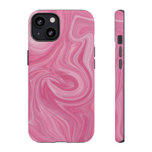 Pink Blush Marble - Tough Guard Apple iPhone Case