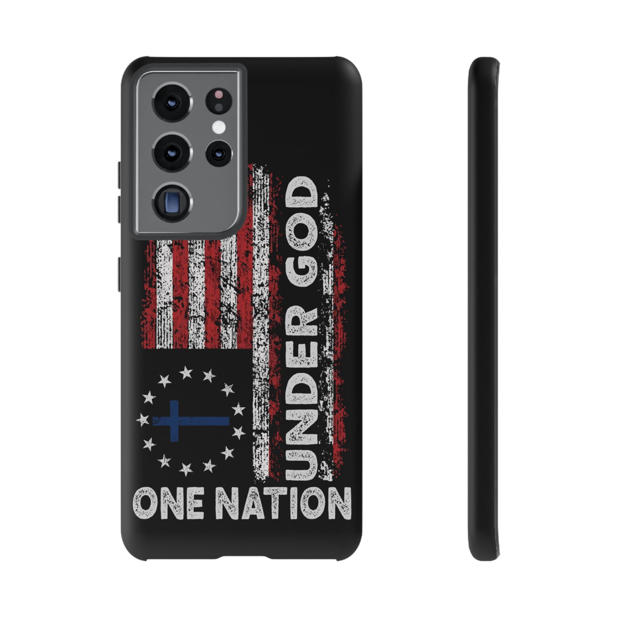One Nation Under God American Flag - Tough Guard Samsung Galaxy Case