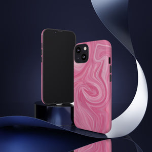 Pink Blush Marble - Tough Guard Apple iPhone Case