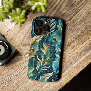 Peacock Feathers - Tough Guard Apple iPhone Case