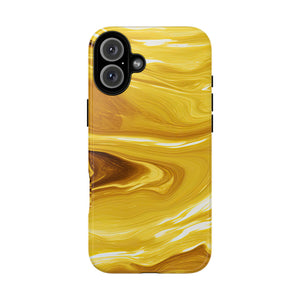 Golden Veil Marble - Tough Guard Apple iPhone Case