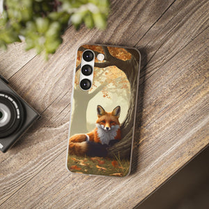 Red Fox Grove - Flexi Case Samsung Galaxy Case