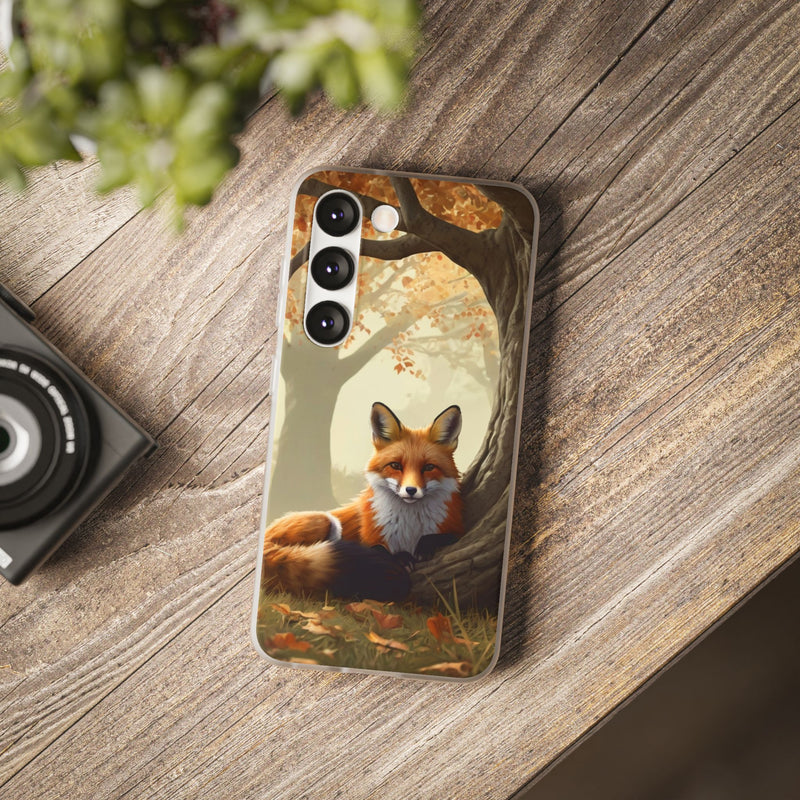 Red Fox Grove - Flexi Case Samsung Galaxy Case