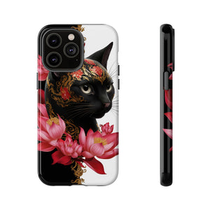 Yin & Yang Mystic Cat - Tough Guard Apple iPhone Case