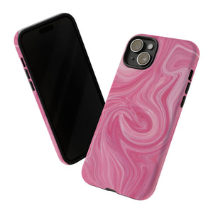 Pink Blush Marble - Tough Guard Apple iPhone Case