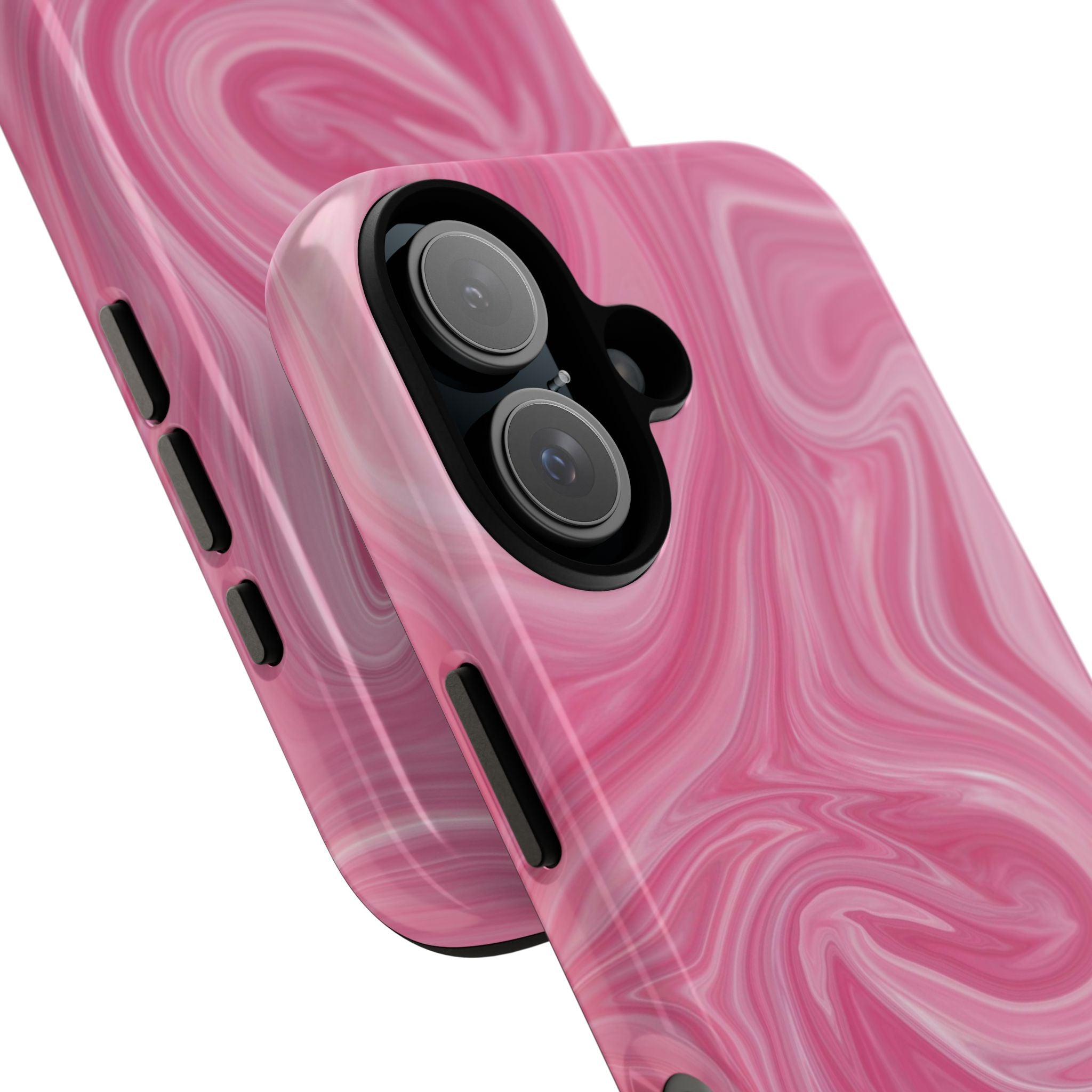 Pink Blush Marble - Tough Guard Apple iPhone Case