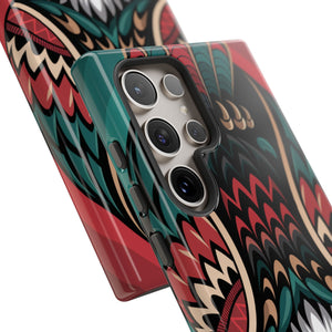 Majestic Haida Native American Owl  - Tough Guard Samsung Galaxy Case