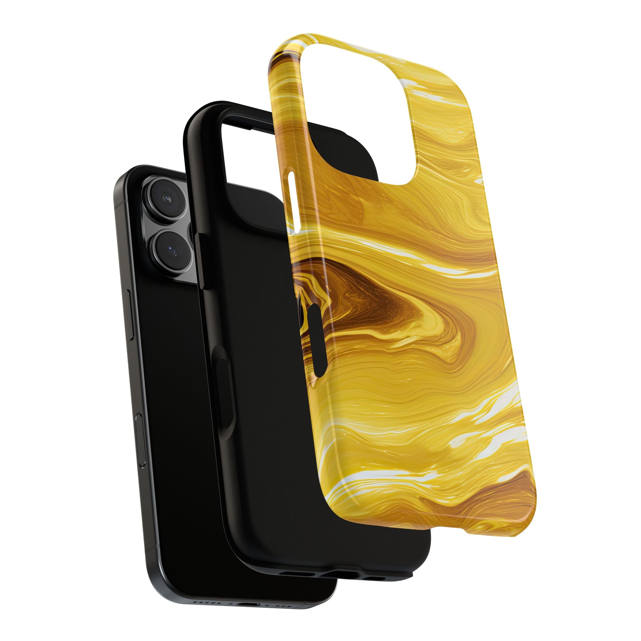 Golden Veil Marble - Tough Guard Apple iPhone Case