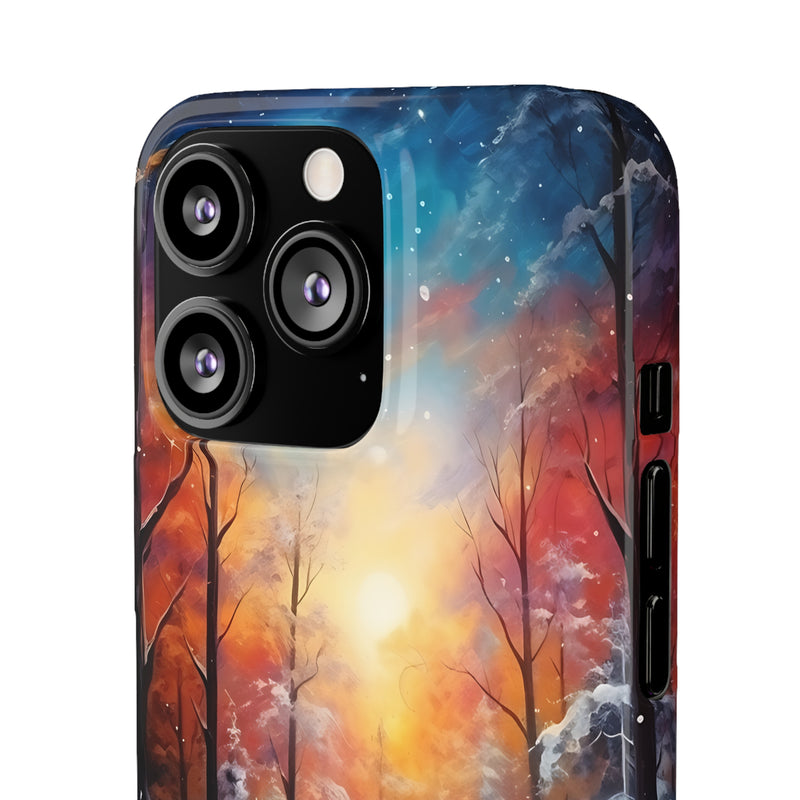 Winter Whisper Snap Case - Apple iPhone Case