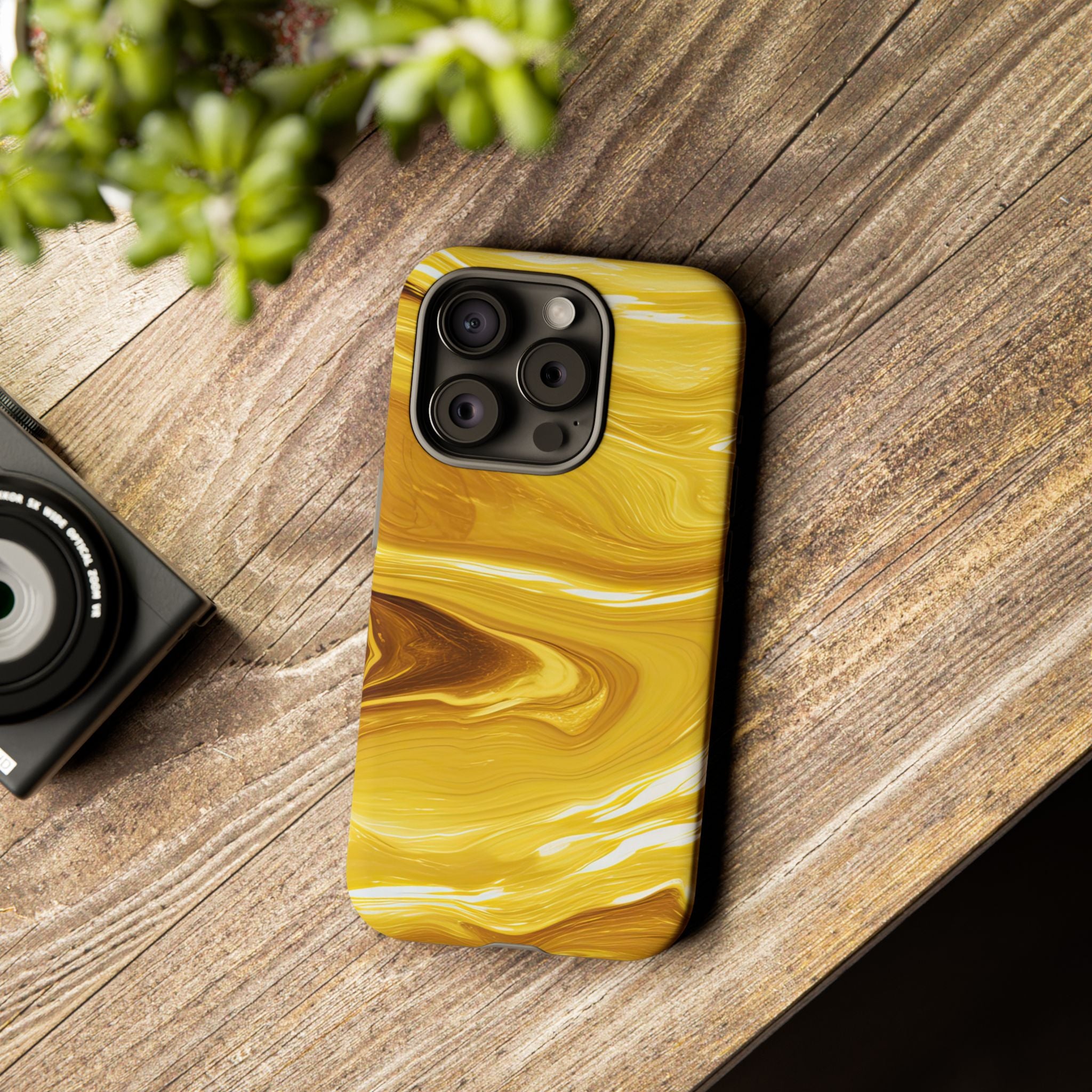 Golden Veil Marble - Tough Guard Apple iPhone Case