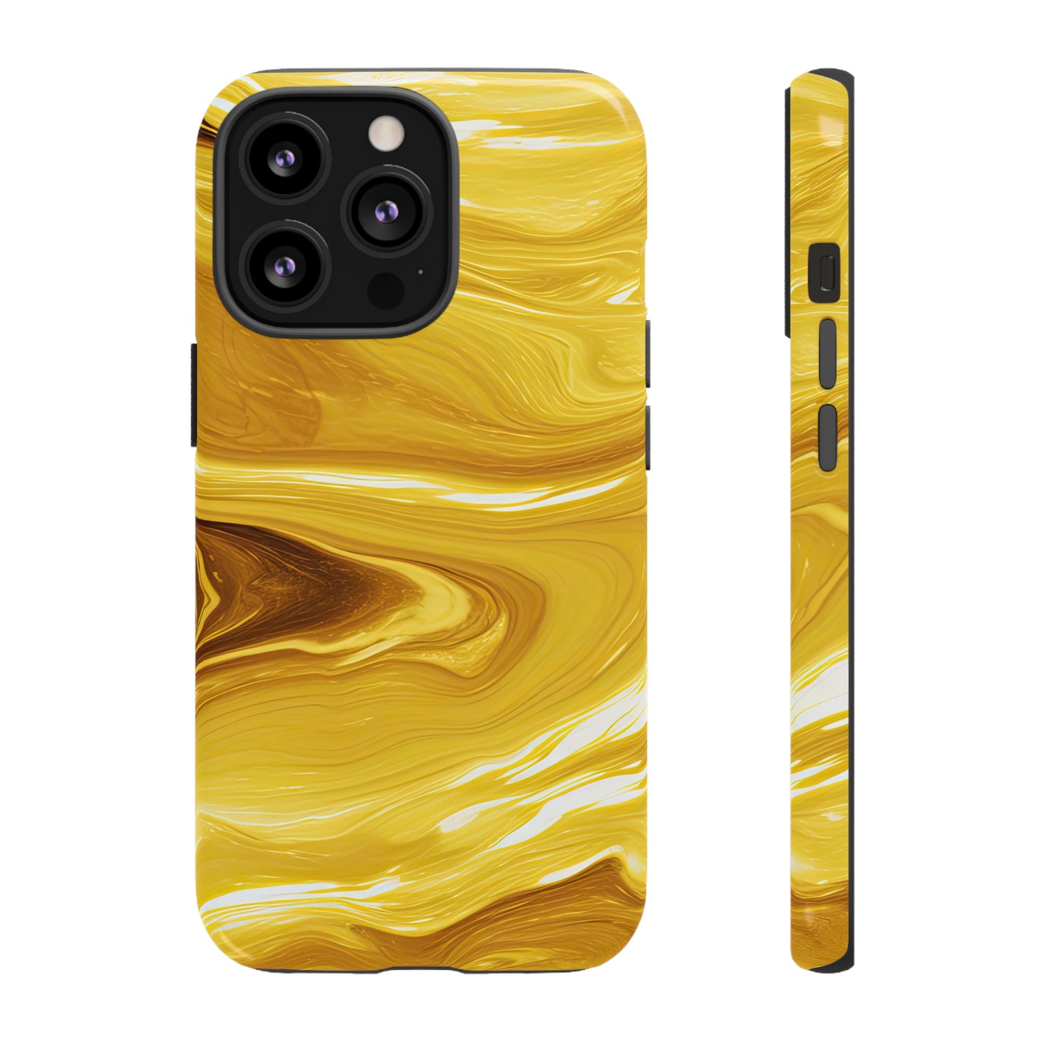 Golden Veil Marble - Tough Guard Apple iPhone Case