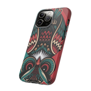 Majestic Haida Native American Owl  - Tough Guard Apple iPhone Case