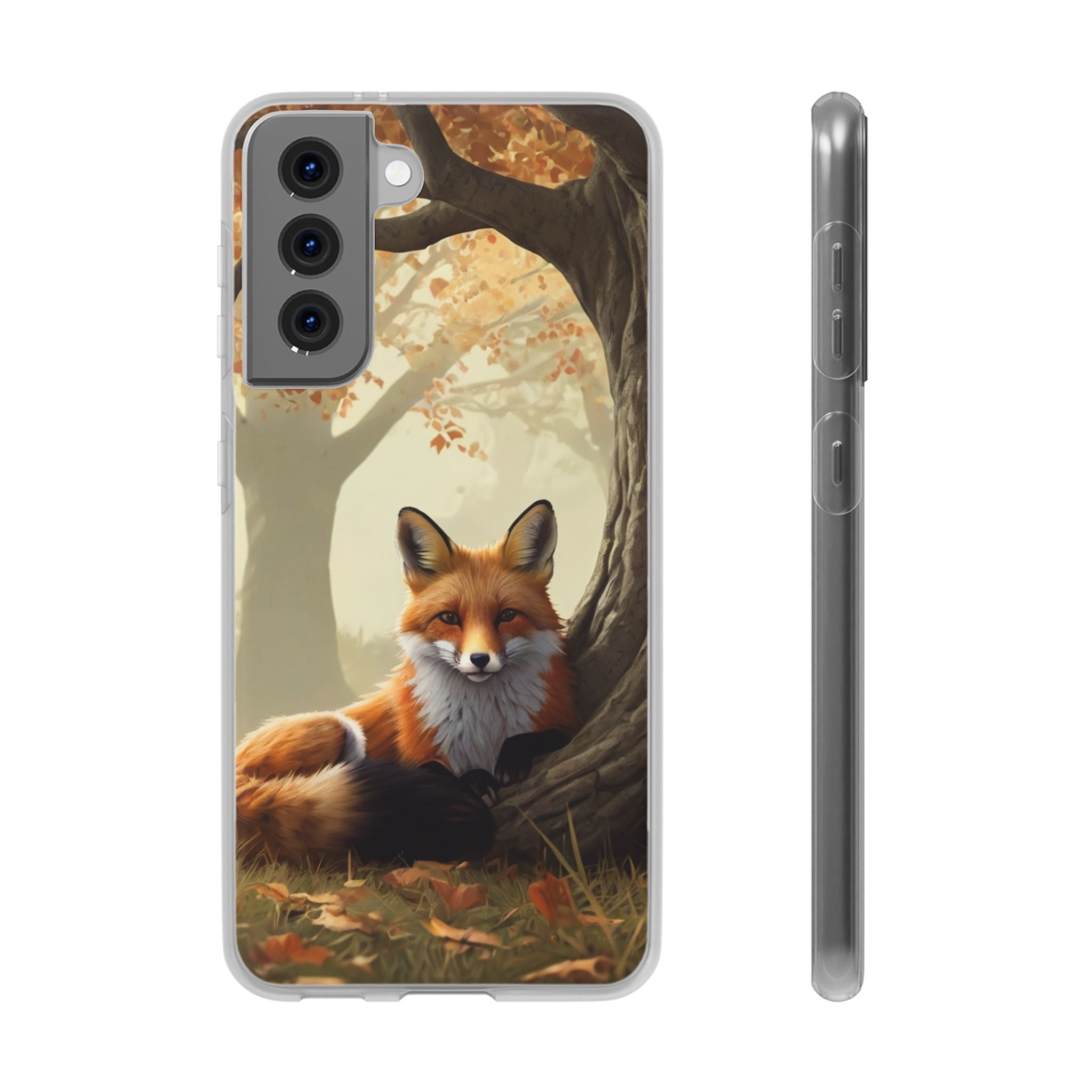 Red Fox Grove - Flexi Case Samsung Galaxy Case