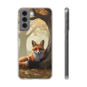 Red Fox Grove - Flexi Case Samsung Galaxy Case