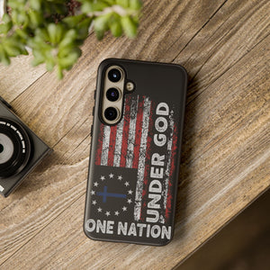 One Nation Under God American Flag - Tough Guard Samsung Galaxy Case