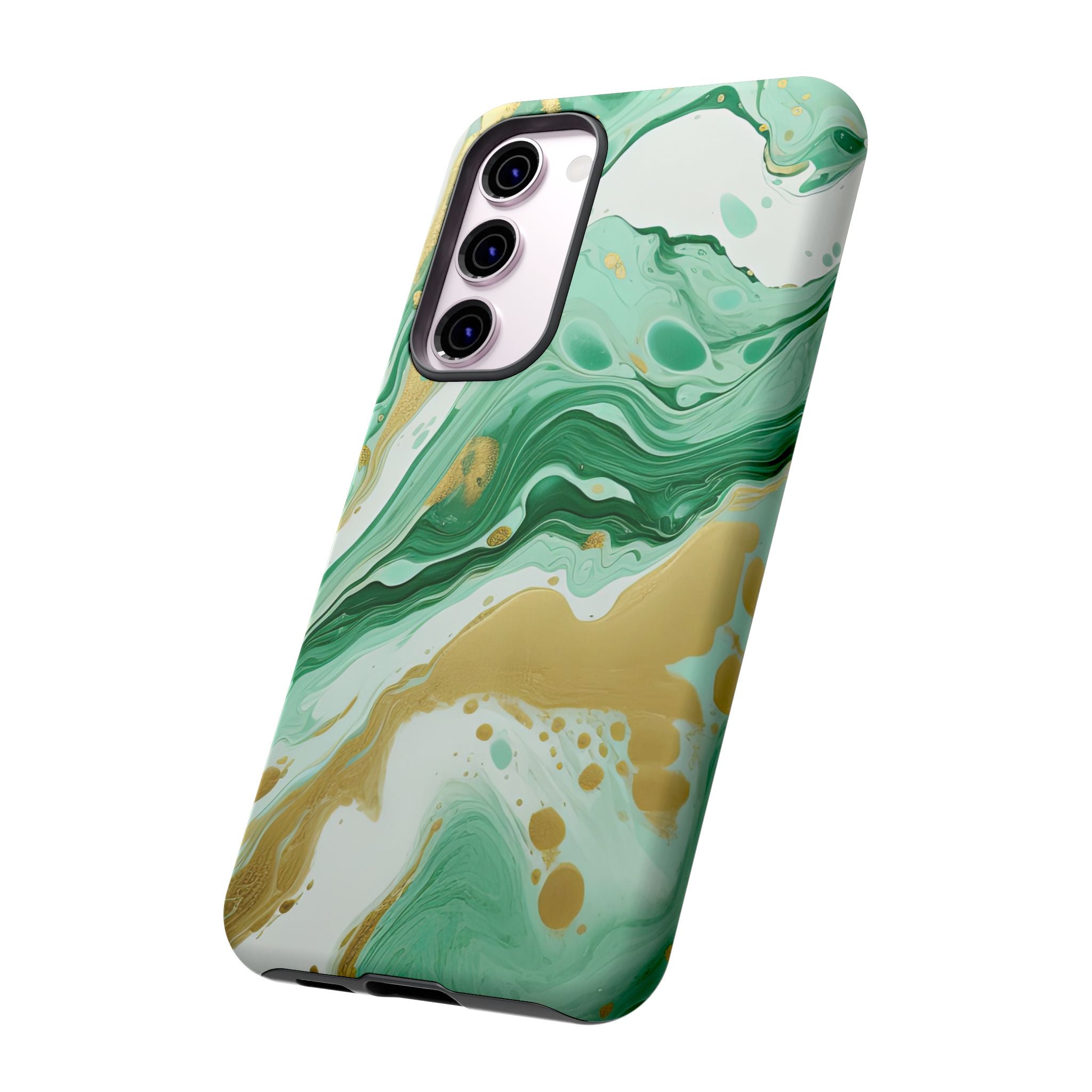 Emerald Gold Marble - Tough Guard Samsung Galaxy Case