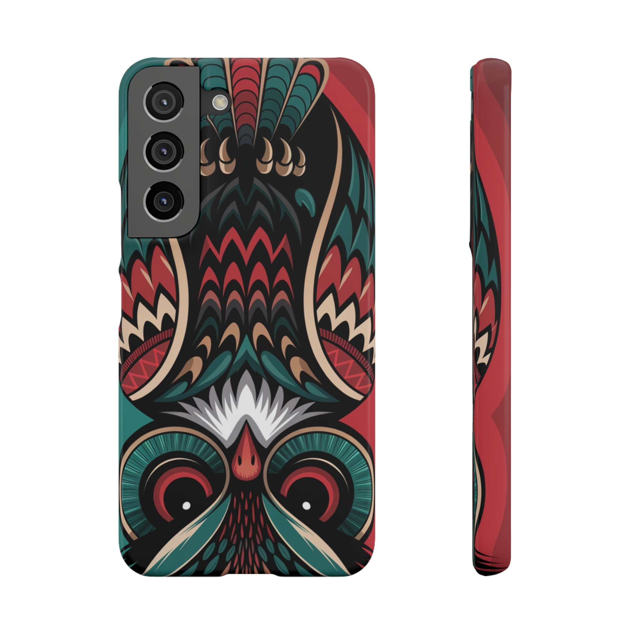 Majestic Haida Native American Owl - Snap Case Samsung Galaxy Case