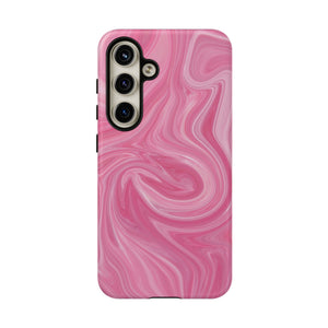 Pink Blush Marble - Tough Guard Samsung Galaxy Case