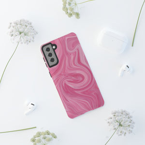 Pink Blush Marble - Tough Guard Samsung Galaxy Case