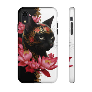 Yin & Yang Mystic Cat - Tough Guard Apple iPhone Case