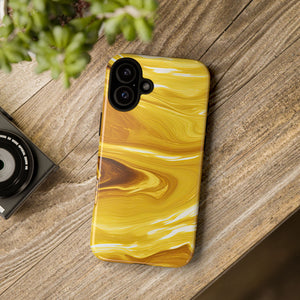 Golden Veil Marble - Tough Guard Apple iPhone Case