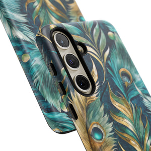 Peacock Feathers - Tough Guard Samsung Galaxy Case