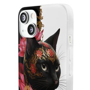 Yin & Yang Mystic Cat - Flexi Case Apple iPhone Case